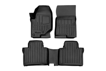 SsangYong Rexton II 2017- Stingray 3D rubber floor mats for interior (2020-, 3 pcs) photo 1