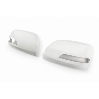 Mirror caps (without turn signal repeater, 2014 style) Toyota Land Cruiser 200 2007-2021 photo 3