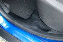 Dacia Duster 2018-2024 EuroCap inner door sill covers (4 pcs, ABS) photo 1