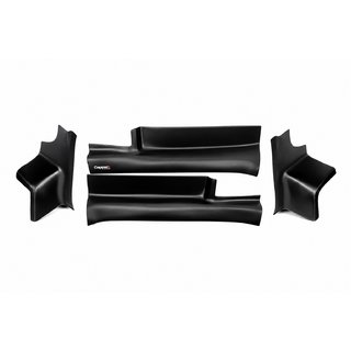 EuroCap inner door sill covers (4 pcs, ABS) Renault Duster 2018-2024 photo 2
