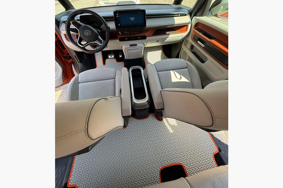Volkswagen ID BUZZ 2022- EVA floor mats (Drop, Grey) Image