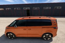 Volkswagen ID BUZZ 2022- Black Roof Rails (Turkish Design) Plastic Feet photo 1