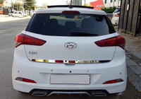 Hyundai I-20 2014-2020 Trunk Trim 2014-2018 Stainless Steel photo 1
