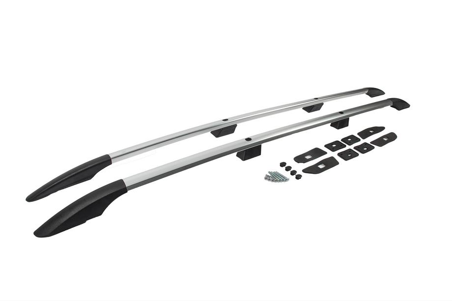 Ford Connect 2021- Chrome roof rails (Turkish design) Standard base, Plastic feet Photo 7