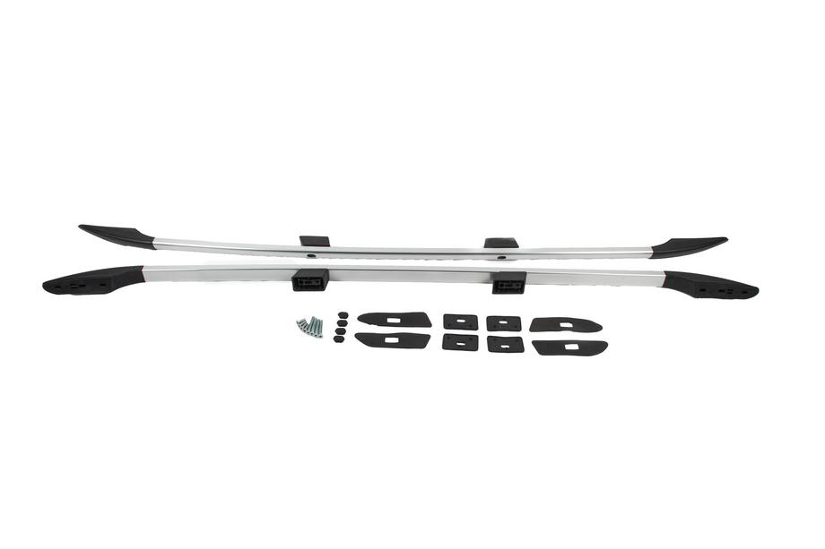 Ford Connect 2021- Chrome roof rails (Turkish design) Standard base, Plastic feet Photo 8