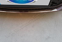 Hyundai I-20 2014-2020 Bumper grille trim 2014-2018 (stainless steel) photo 4