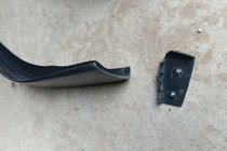 Honda Civic 1995-2001 Clearance Front Lip Spoiler DPT V-2 (Gloss Black) photo 2