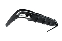 Mercedes S-class W223 2020- Rear diffuser with AMG S63 Silver exhaust tips photo 5