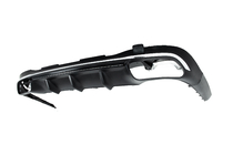 Mercedes S-class W223 2020- Rear diffuser with AMG S63 Silver exhaust tips photo 7