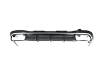 Mercedes S-class W223 2020- Rear diffuser with AMG S63 Silver exhaust tips photo 9