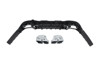 Mercedes S-class W223 2020- Rear diffuser with AMG S63 Silver exhaust tips photo 19