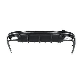 Rear diffuser with AMG S63 Silver exhaust tips photo 4