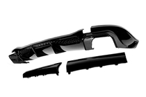 Mercedes S-class W223 2020- BRB rear diffuser with exhaust tips photo 4