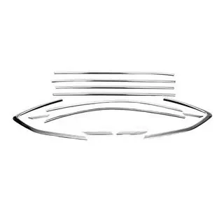 Full Window Trim Set Stainless Steel (12 pcs) photo 1
