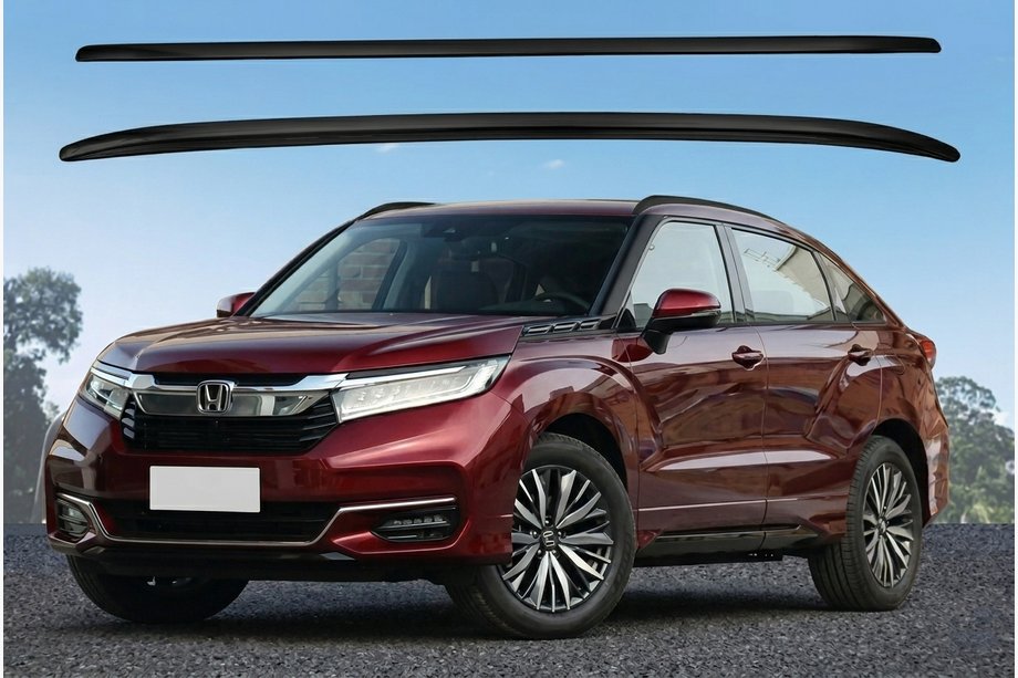 Honda UR-V 2016– OEM Black Roof Rails (Aluminum) Image
