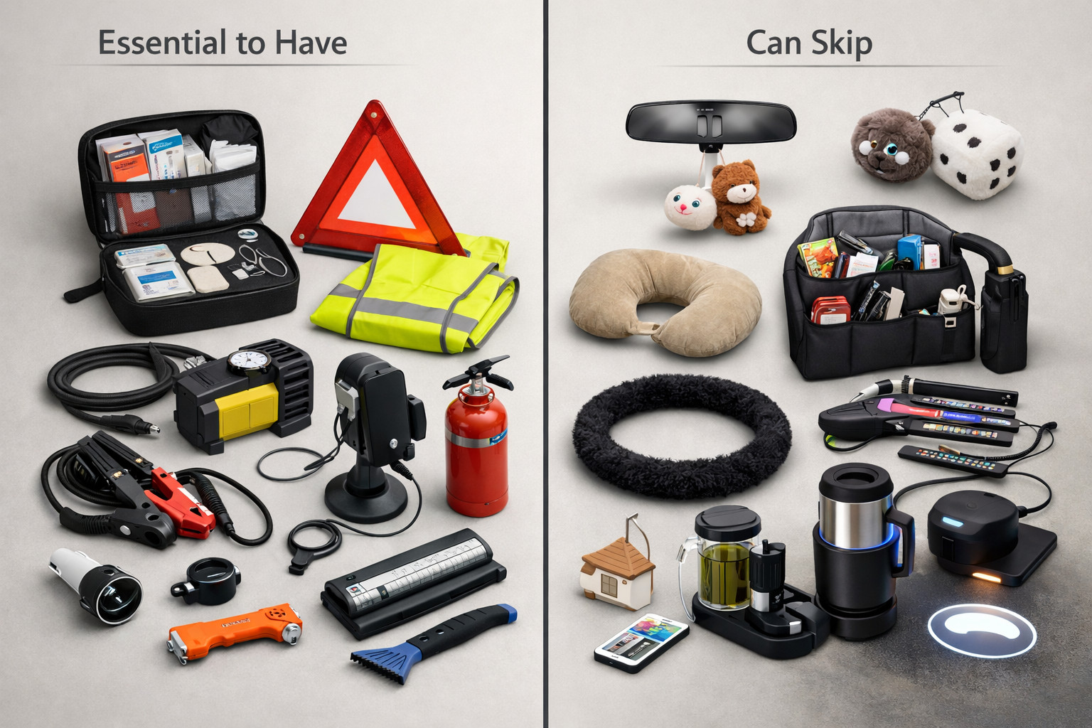 Useful car accessories: what to buy first and what to skip