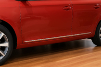Hyundai I-20 2014-2020 Door Mouldings Stainless Steel (4 pcs) photo 1