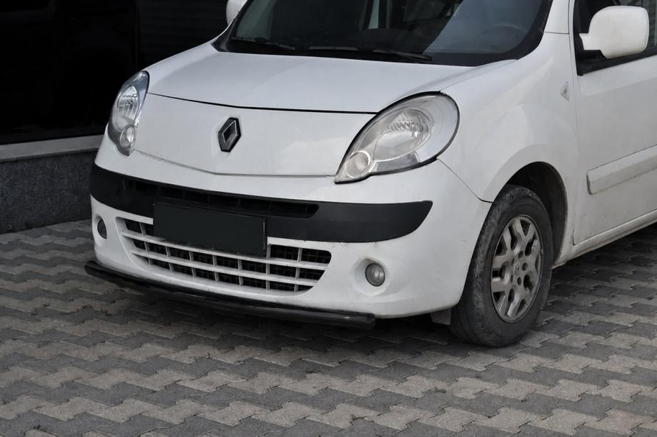 Renault Kangoo 2008–2020 Front protection bar ST008 Black (stainless steel) Image