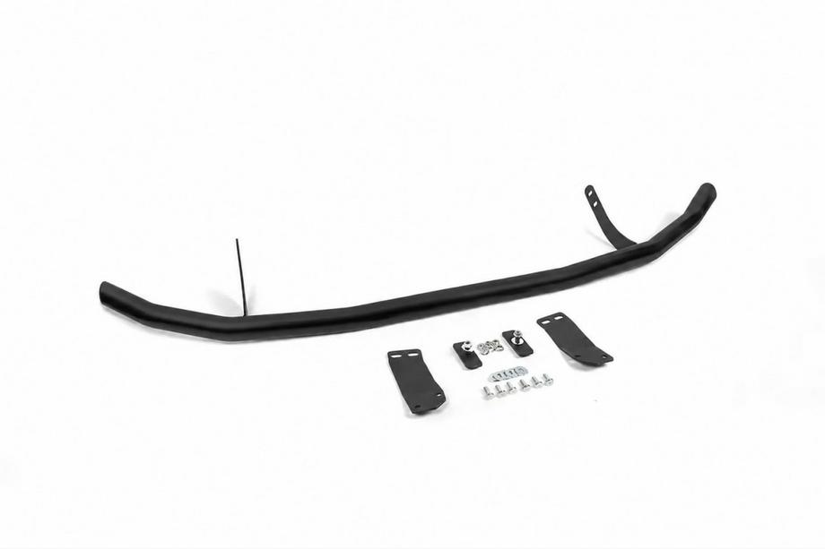 Ford Transit 2000–2014 Front bumper bar ST008 Black (2000-2006, stainless steel) Image