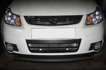 Suzuki SX4 2006-2013 Front nudge bar ST008 Black (stainless steel) photo 1