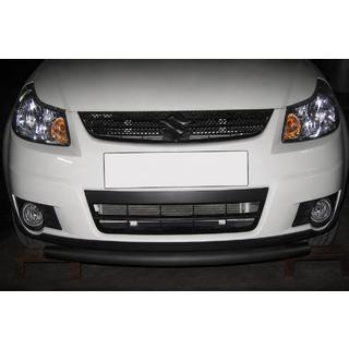 Front nudge bar ST008 Black (stainless steel) Suzuki SX4 2006-2013