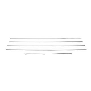 Lower window trims stainless steel (6 pcs) photo 3