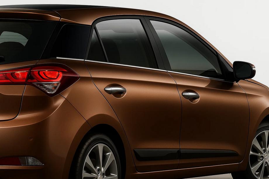 Hyundai I-20 2014-2020 Lower window trims stainless steel (6 pcs) Image