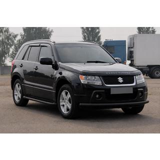 Front nudge bar ST008 Black (stainless steel) Suzuki Grand Vitara 2005-2017 photo 3