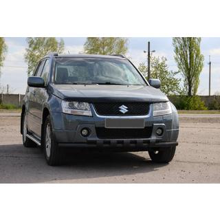 Front bull bar ST015 Black (stainless steel) Suzuki Grand Vitara 2005-2017 photo 2
