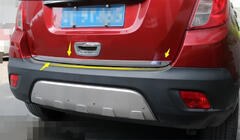 Opel Mokka 2012-2021 Trunk trim stainless steel Carmos - Turkish Stainless Steel photo 2