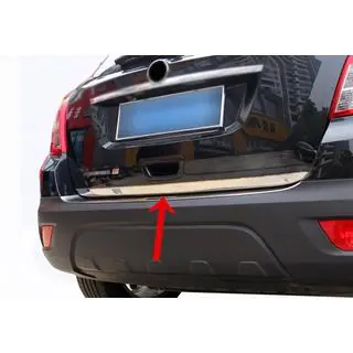 Trunk trim stainless steel