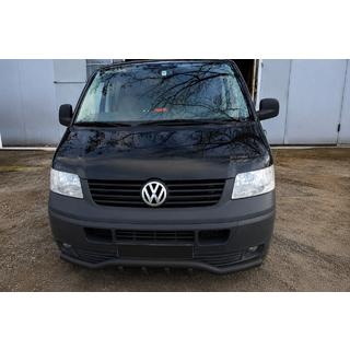 Front bull bar wave grille ST007-1 Black (stainless steel) photo 2