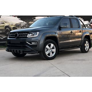 Front bull bar F3-08.7 Black (stainless steel) photo 2