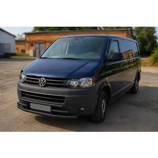 Front bull bar F3-42 Black (stainless steel) photo 2