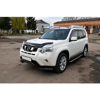 Front bull bar ST007 Black (stainless steel) photo 3