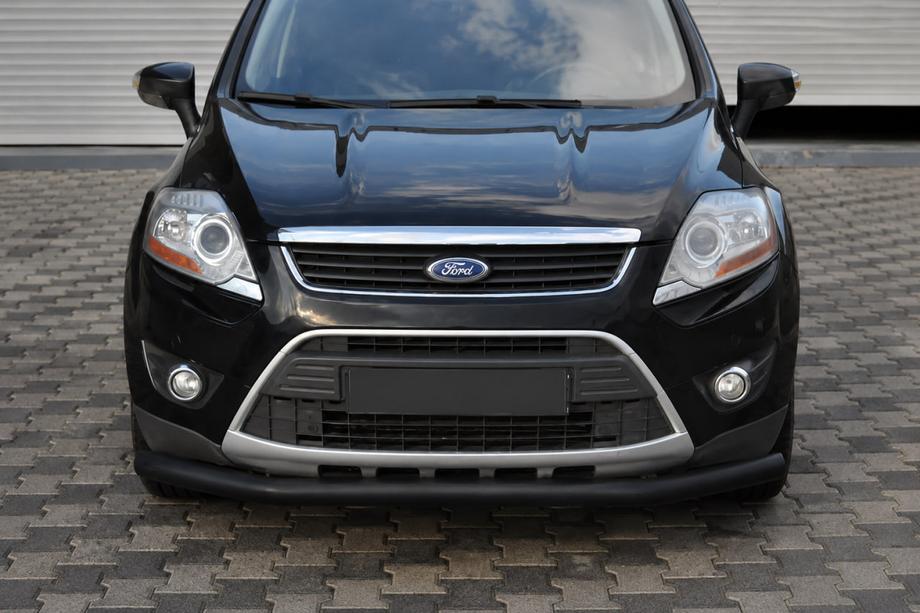 Ford Kuga 2008-2013 Front protection bar ST008 Black (stainless steel) Image