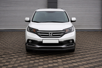 Honda CRV 2012-2016 Front protection bar ST008 Black (stainless steel) photo 2