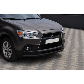 Front protection bar ST008 Black (stainless steel) photo 2