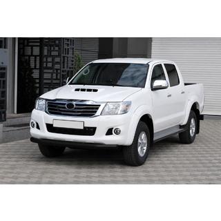 Front protection bar ST008 Black (stainless steel) Toyota Hilux 2006-2015 photo 3