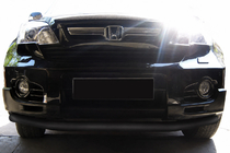 Honda CRV 2007-2011 Front protection bar ST008 Black (stainless steel) photo 1
