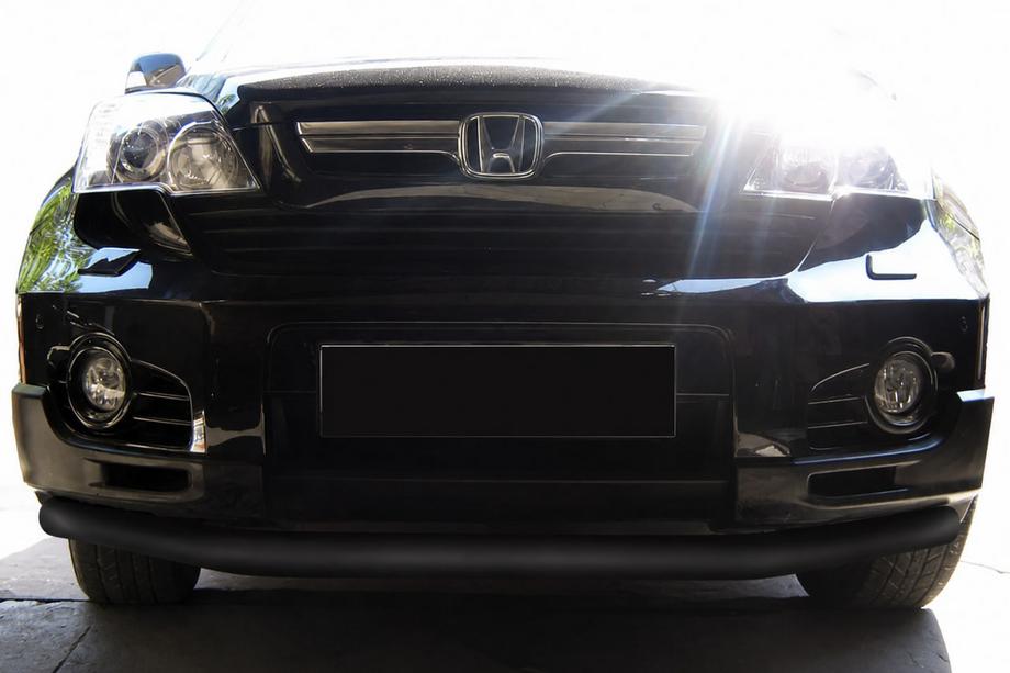 Honda CRV 2007-2011 Front protection bar ST008 Black (stainless steel) Image