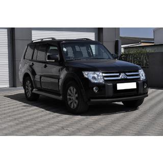 Front protection bar ST008 Black (stainless steel) photo 3