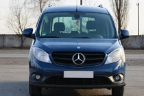 Mercedes Citan 2013-2021 Front protection bar ST008 Black (stainless steel) photo 3