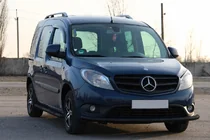 Mercedes Citan 2013-2021 Front protection bar ST008 Black (stainless steel) photo 4