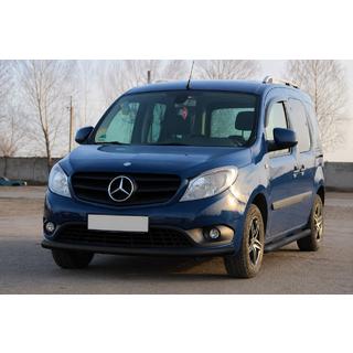 Front protection bar ST008 Black (stainless steel) Mercedes Citan 2013-2021 photo 2