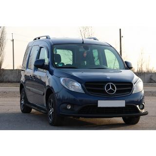 Front protection bar ST008 Black (stainless steel) Mercedes Citan 2013-2021 photo 4