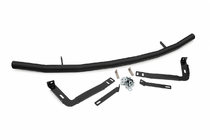Mercedes Sprinter W907/W910 2018- Front protection bar ST008 Black (stainless steel) photo 3