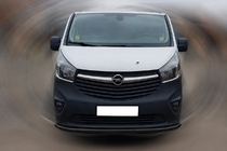 Fiat Talento 2016- Front Bumper Guard ST008 Black (Stainless Steel) photo 1
