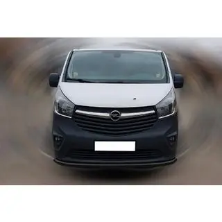 Front Bumper Guard ST008 Black (Stainless Steel) photo 1