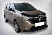 Renault Lodgy 2013-2022 Front Bumper Guard ST008 Black (Stainless Steel) photo 2
